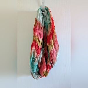 Candie's Colorful Infinity Scarf